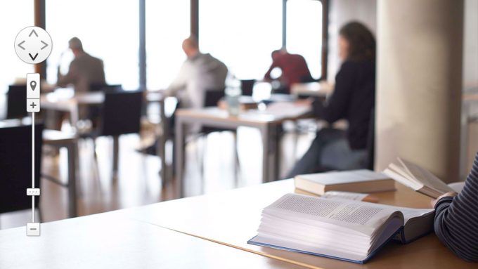 Indoor-Ansichten von Bibliotheken: StreetView und die Alternativen